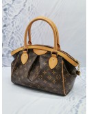 (LIKE NEW) LOUIS VUITTON SMALL TIVOLI BROWN MONOGRAM CANVAS HANDLE BAG