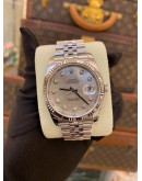 (LIKE NEW) ROLEX DATEJUST REF 116234 DIAMOND MOTHER OF PEARL DIAL 36MM AUTOMATIC YEAR 2013 WATCH -FULL SET-