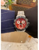 TAG HEUER FORMULA 1 CHRONOGRAPH REF CAH1112 RED DIAL 41MM QUARTZ YEAR 2009 WATCH