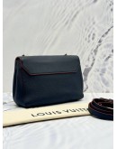 (LIKE NEW) LOUIS VUITTON LOCKME II BB IN DARK BLUE GRAINED CALF LEATHER