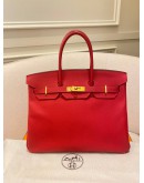 (LIKE NEW) HERMÈS BIRKIN 35 EPSOM LEATHER BAG -FULL SET-