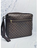 (LIKE NEW) LOUIS VUITTON BASTILLE FLAP MESSENGER BAG BROWN DAMIER EBENE CANVAS