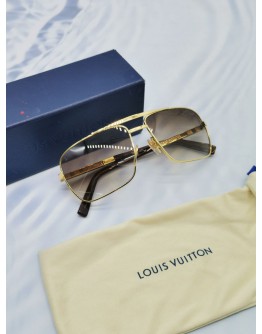 LOUIS VUITTON MEN'S ATTITUDE SUNGLASSES -FULL SET- 