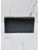 GUCCI GG IMPRIME CANVAS LONG WALLET