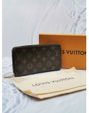 LOUIS VUITTON MONOGRAM CANVAS ZIPPY AROUND WALLET -FULL SET-