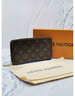 LOUIS VUITTON MONOGRAM CANVAS ZIPPY AROUND WALLET -FULL SET-