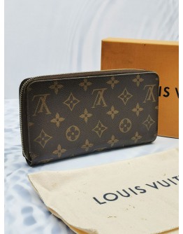 LOUIS VUITTON MONOGRAM CANVAS ZIPPY AROUND WALLET -FULL SET-