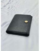 2023 MICROCHIP LOUIS VUITTON BUSINESS CARD HOLDER BLACK MONOGRAM EMPREINTE LEATHER 