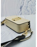 MARC JACOBS THE SNAPSHOT LEATHER CAMERA BAG WITH ADJUSTABLE STRAP 