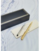 DUNHILL ALFRED GOLD PLATED BALLPOINT PEN -FULL SET-