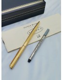 DUNHILL ALFRED GOLD PLATED BALLPOINT PEN -FULL SET-