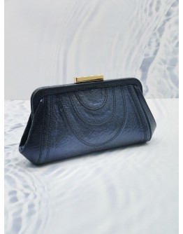 ANYA HINDMARCH DINNER CLUTCH IN BLUE