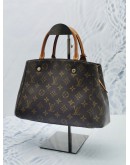 LOUIS VUITTON MONTAIGNE BB BROWN MONOGRAM CANVAS 