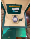 (UNUSED) ROLEX YACHT-MASTER II REF 116680 BLUE CERAMIC BEZEL 44MM AUTOMATIC YEAR 2019 WATCH -FULL SET-