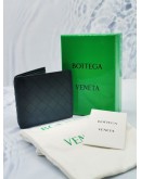 BOTTEGA VENETA DARK GREEN INTRECCIATO BI-FOLD WALLET -FULL SET-