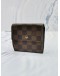 LOUIS VUITTON BROWN DAMIER EBENE CANVAS BI-FOLD WALLET