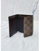 LOUIS VUITTON BROWN DAMIER EBENE CANVAS BI-FOLD WALLET