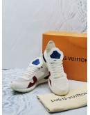 LOUIS VUITTON RUN AWAY LINE SNEAKERS SIZE 8 WITH MULTICOLOR -FULL SET- 