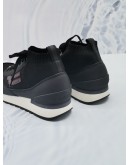 BALLY GINY MESH HIHGH TOP SNEAKERS IN BLACK SIZE EU8