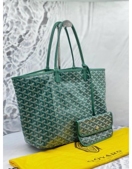 (LIKE NEW) GOYARD SAINT LOUIS GOYARDINE CANVAS TOTE BAG