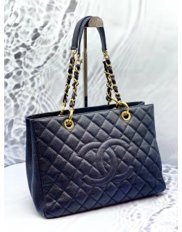 CHANEL GST GRAND SHOPPING TOTE CAVIAR LEATHER BAG