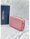 PRADA MINI SAFFIANO LEATHER LUX CAMERA BAG 