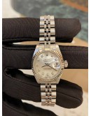 ROLEX LADY DATEJUST REF 79174 DIAMOND MOTHER OF PEARL DIAL 26MM AUTOMATIC YEAR 2001 WATCH