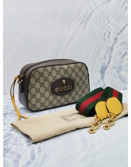 (LIKE NEW) GUCCI GG SUPREME CANVAS NEO VINTAGE CROSSBODY BAG