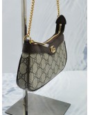 (UNUSED) 2024 GUCCI OPHIDIA GG CANVAS SMALL CHAIN BAG -FULL SET-