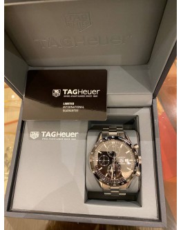 TAG HEUER CARRERA CALIBRE 16 CHRONOGRAPH 41MM AUTOMATIC YEAR 2014 WATCH -FULL SET-