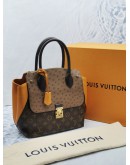 (LIKE NEW) LOUIS VUITTON LIMITED EDITION MAJESTUEUX TOTE MM BAG MONOGRAM CANVAS, LEATHER , LIZARD AND EXOTICS -FULL SET-