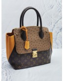 (LIKE NEW) LOUIS VUITTON LIMITED EDITION MAJESTUEUX TOTE MM BAG MONOGRAM CANVAS, LEATHER , LIZARD AND EXOTICS -FULL SET-