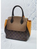 (LIKE NEW) LOUIS VUITTON LIMITED EDITION MAJESTUEUX TOTE MM BAG MONOGRAM CANVAS, LEATHER , LIZARD AND EXOTICS -FULL SET-