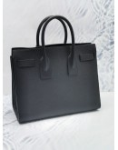 YSL SAINT LAURENT SAC DE JOUR CALFKSIN LETAHER TOP HANDLE BAG 