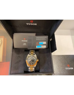 (BRAND NEW) 2022 TUDOR BLACK BAY GMT ROOTBEER HALF 18 750 YELLOW GOLD REF 79833MN 41MM AUTOMATIC WATCH -FULL SET-