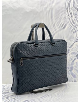 (LIKE NEW) BOTTEGA VENETA INTRECCIATO LEATHER BRIEFCASE BAG 