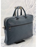 (LIKE NEW) BOTTEGA VENETA INTRECCIATO LEATHER BRIEFCASE BAG 