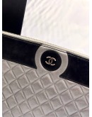 2017 CHANEL LARGE CLUTCH QUILTED LAMBSKIN LEATHER 