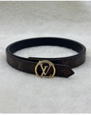 (LIKE NEW) LOUIS VUITTON CIRCLE 20MM REVERSIBLE BELT 