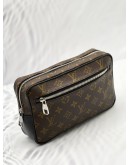 LOUIS VUITTON MACASSAR KASAI MONOGRAM CANVAS CLUTCH 