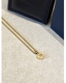 (LIKE NEW) CHOPARD HAPPY DIAMONDS NECKLACE 18K 750 YELLOW GOLD