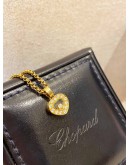 (LIKE NEW) CHOPARD HAPPY DIAMONDS NECKLACE 18K 750 YELLOW GOLD