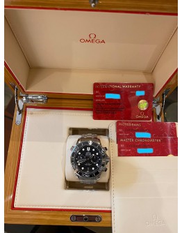 (LIKE NEW) 2021 OMEGA SEAMASTER DIVER CHRONOGRAPH 300M REF 210.30.44.51.01.001 44MM AUTOMATIC WATCH -FULL SET-