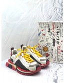 (LIKE NEW) DOLCE & GABBANA MULTI-COLORED SUPER KING SNEAKERS -FULL SET-