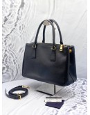 PRADA GALLERIA IN BLACK SAFFIANO LEATHER DOUBLE ZIP TOTE HANDLE BAG