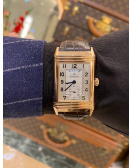 (LIKE NEW) 2018 JAEGER-LECOULTRE GRANDE REVERSO 976 18K 750 ROSE GOLD REF Q3742521 48.5MM x 30MM MANUAL WINDING WATCH