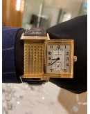 (LIKE NEW) 2018 JAEGER-LECOULTRE GRANDE REVERSO 976 18K 750 ROSE GOLD REF Q3742521 48.5MM x 30MM MANUAL WINDING WATCH