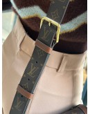 2023 MICROCHIP LOUIS VUITTON PAPILLON TRUNK IN BROWN MONOGRAM CANVAS CROSSBODY BAG WITH 2 CHAIN STRAP 