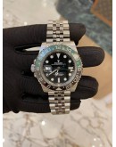 (LIKE NEW) 2016 ROLEX GMT-MASTER ll DATE REF 116710LN UPGRADE THE FLASH 40MM AUTOMATIC WATCH -FULL SET-