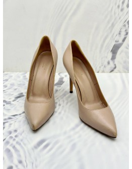 GUCCI HEELS IN NUDE CALF LEATHER SIZE 39